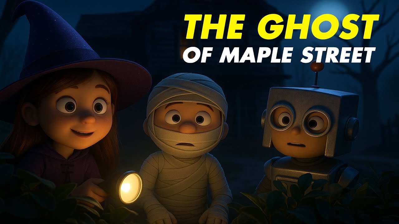 The Friendly Ghost Who Only Wanted Friends | A Heartwarming Halloween ...