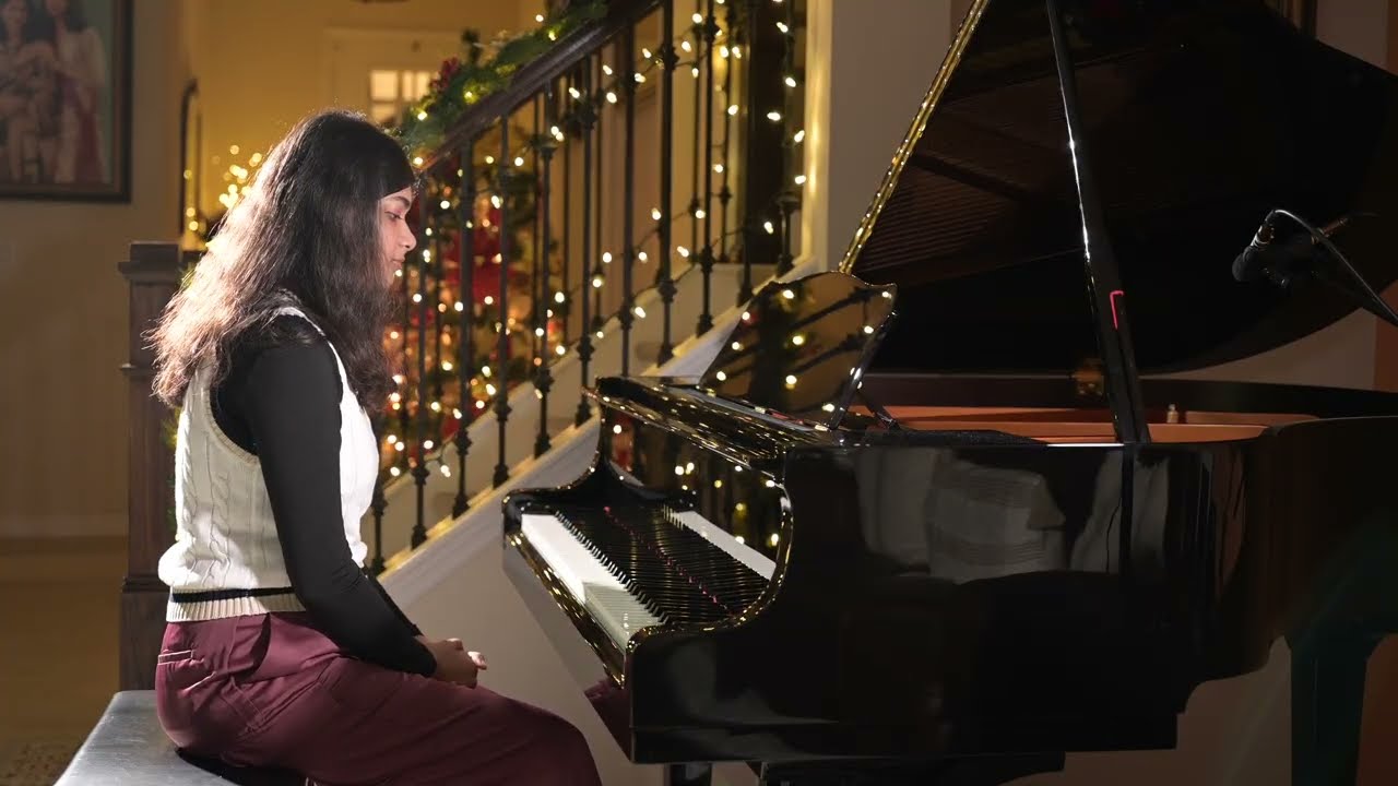 Capriccio in D minor op. 116 no. 1 by Johannes Brahms: Solo Piano Performance by Aarna Bar