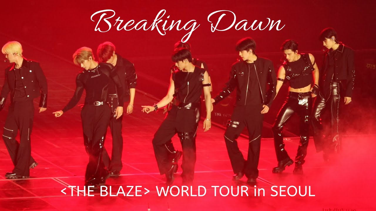 (4K) 250808 THE BOYZ - Breaking Dawn (THE BLAZE - WORLD TOUR in SEOUL) 센터 중심 Full Cam