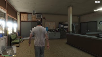 Sandy Shores sheriff department Interior GTA5