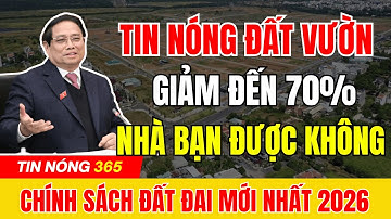 ĐỘT PHÁ CHÍNH SÁCH ! Chuyển Đất Vườn Lên Đất Ở – Sắp Hết Cảnh Mất Cả Tỷ Đồng | tin tức #tintuc