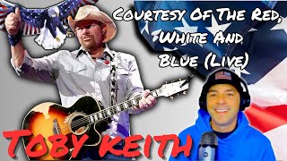 Toby Keith - Courtesy Of The Red, White And Blue (LIVE) Toby Pulls Veteran On Stage!