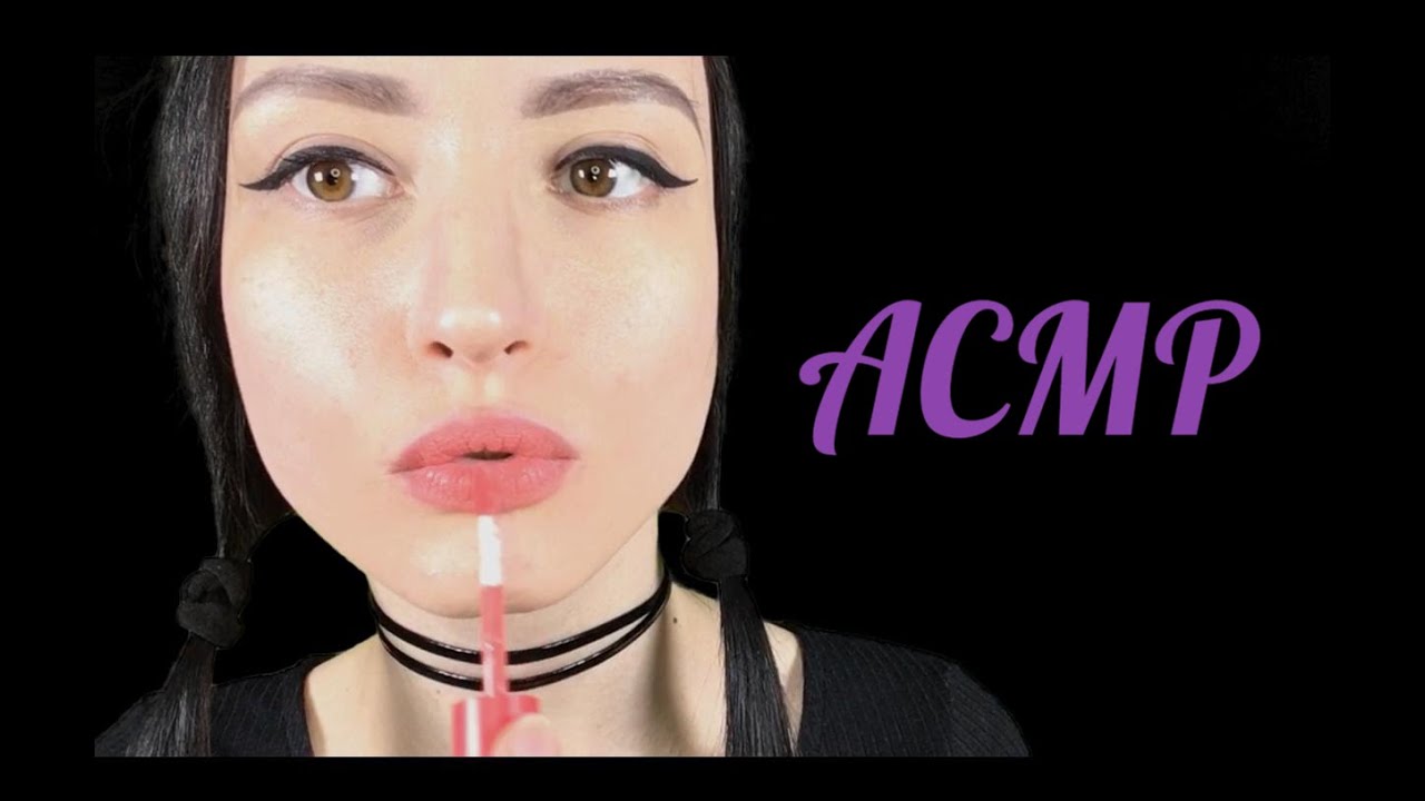 Asmr Lipstick Application💄tapping 💋 Mouth Sounds АСМР Нанесение помад 💗 Постукивание👄Звуки рта