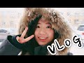 回国 Vlog 8 | 🐚 吃喝玩乐大连海鲜篇 | ❄️ 终于赶上下雪 | ❤️ 和家人在一起的日子 | 琐碎的日常才最开心