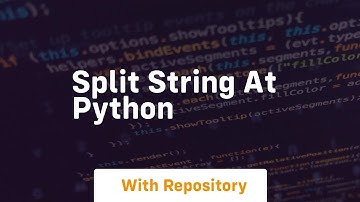 split string at python