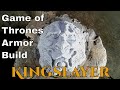 Game of Thrones Armor Build - Kingslayer&#39;s Lion Head Pauldron PART 1