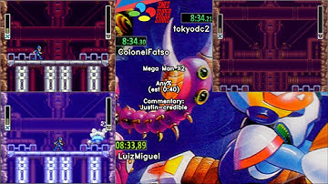 SNES Super Stars 2017 [198] - Mega Man X2 (Any%) Race