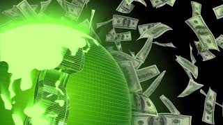 Free Video Background Loop  Flying Dollars Outwards Globe wTHiPCc2 6g 1080p