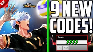✨9 CODES✨THE SPIKE COUPON CODE - CODE THE SPIKE VOLLEYBALL - THE SPIKE VOLLEYBALL STORY CODES