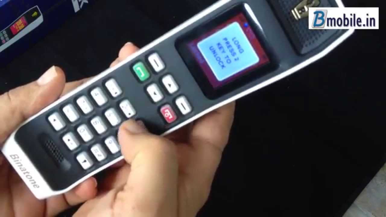 Binatone The Brick phone - India Unboxing - YouTube