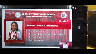 Virtual Recognition / Congratulations / Grade 3
