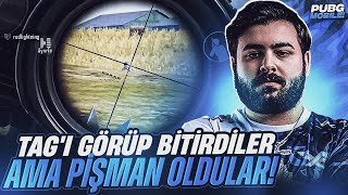 FF TAG'INI GÖRÜP BİTİRDİLER AMA PİŞMAN OLDULAR!! 😈 | PUBG MOBİLE