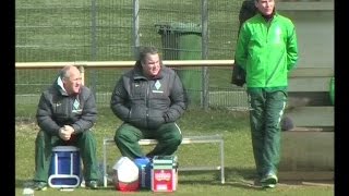 Viktor Skripnik mit Werder U17 gegen Hertha 03   *Hünniger Werder TV