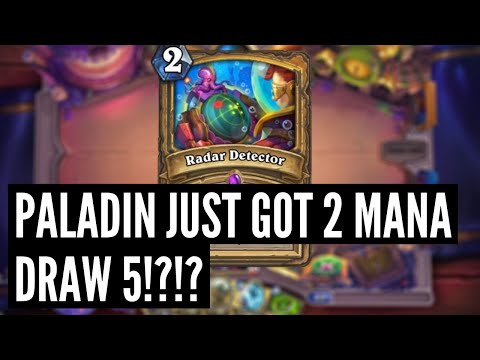 MECH PALADIN back with this ABSURD DRAW SPELL? + New OTK DH Legendary? | Voyage to the Sunken City