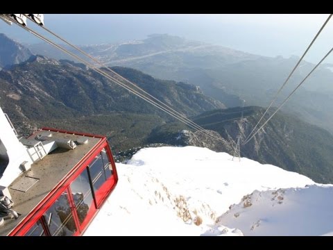 Antalya Olympos Teleferik - Sonbahar Kış (HD)