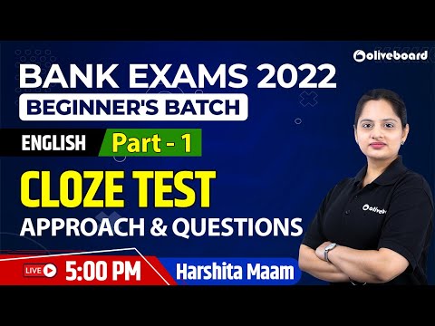 Video Cloze Test | Part - 1 | Bank Exams 2022 | English |... - youtube