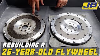 Rebuilding A 26 Year Old Flywheel For BMW