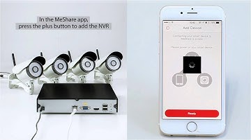 Funlux Smart 720P 4ch Wireless Security System - Set Up in 50 Seconds