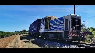 Desserte ferroviaire de l'usine d'embouteillage de Perrier