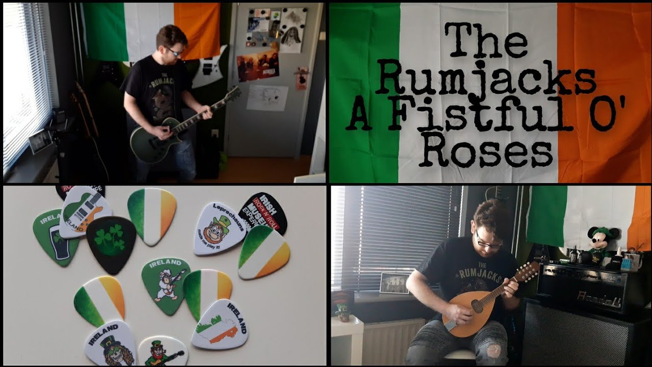 The Rumjacks A Fistful O' Roses (guitar & mandolin cover) YouTube