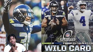 SEATTLE SEAHAWKS VS DALLAS COWBOYS NFC WILD CARD PREDICTION
