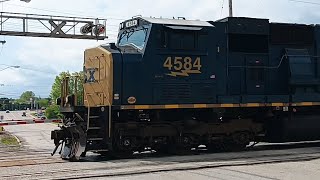 CSX SD70AC 4584 Leads Solo On M634 On Track 1| 5/13/2026