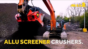 ALLU - One Step Operation For On-Site Materials