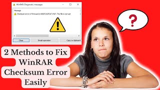 How to fix checksum error in WinRAR extraction Easily screenshot 5