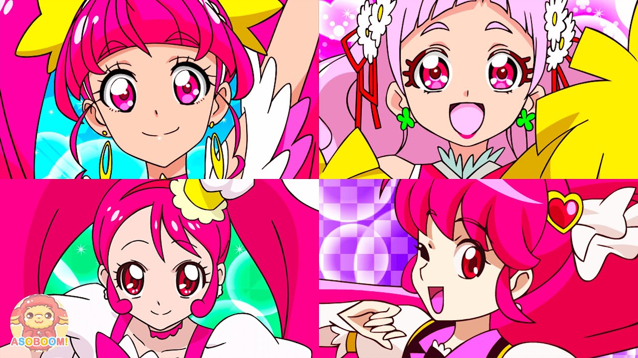 あそんでプリキュア ピンクプリキュアをぬりぬり ぬりえであそぼう スター トゥインクルプリキュア Youtube