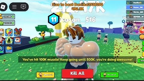 Roblox Muscle Legends – Becoming the Strongest! 💪🔥 (Epic Gameplay)