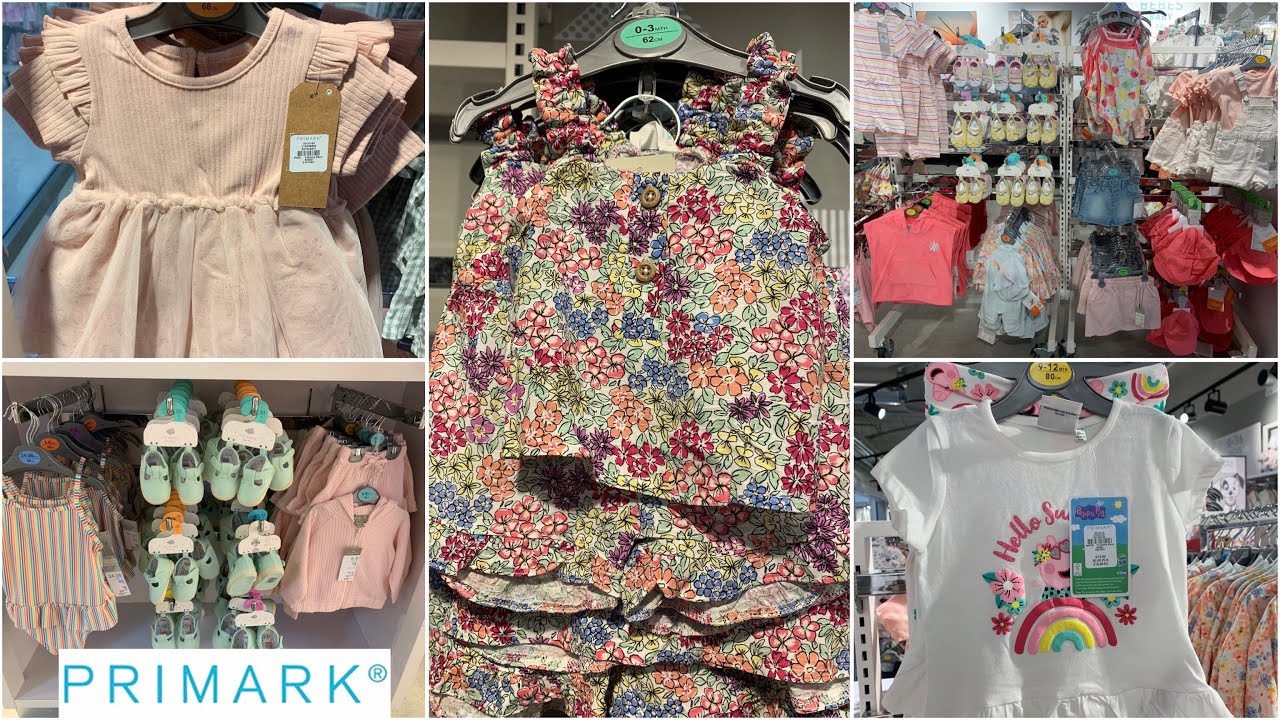 Primark newborn baby girl’s clothes new collection May 2022 YouTube