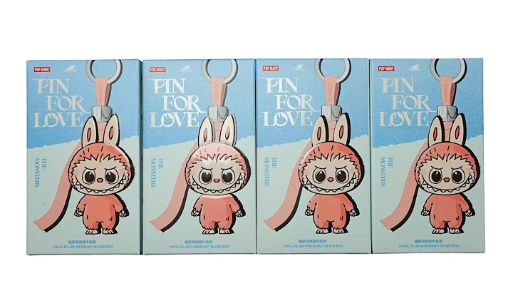 Pop Mart Pin for Love Labubu Series N-Z Labubus Blind Box Unboxing Review