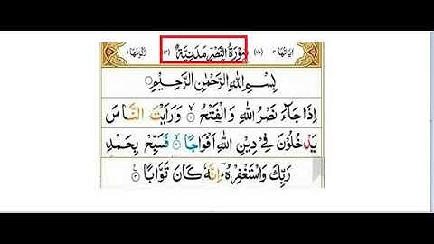 surah annasr(surahtunnasr)سورة النصر