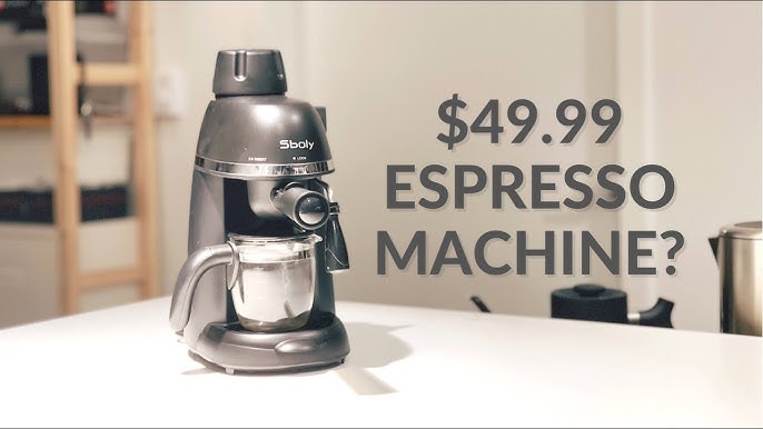 Best coffee maker deal: Save 65% on the Sboly espresso machine and milk  frother
