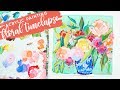 Acrylic Painting Techniques - How to Paint a Floral