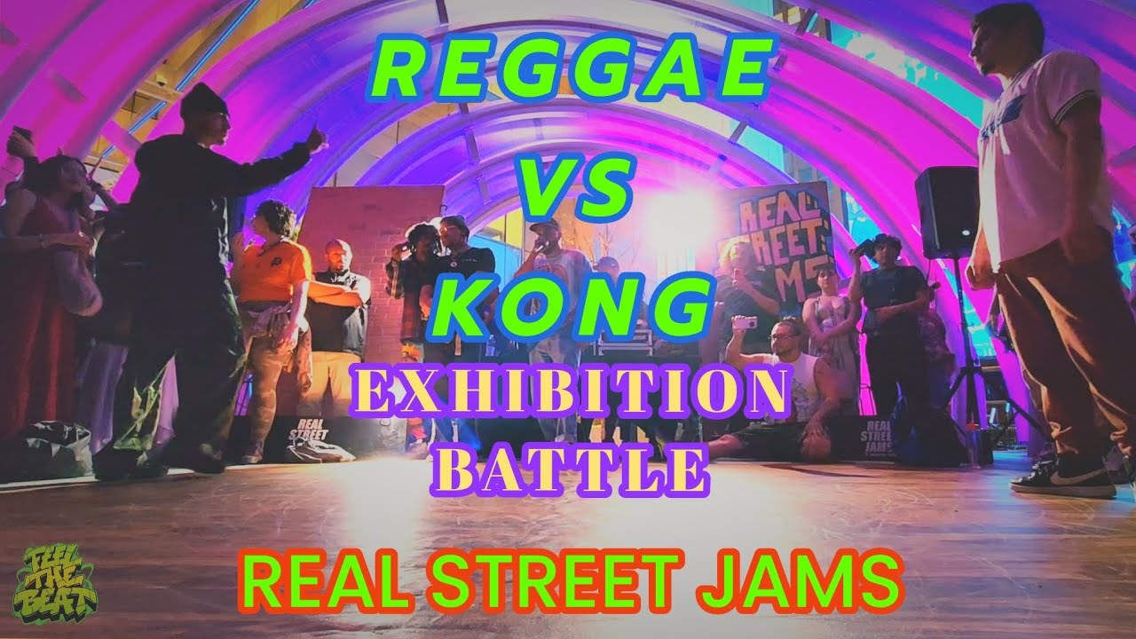 REAL STREET JAMS EXHIBITION BATTLEREGGAE (MEX) VS KONG (USA)DALLAS