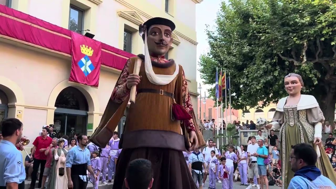 Gegants de Sant Andreu de Llavaneres-Festa Major Minerva 2025