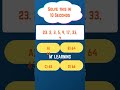 Let's see who solved this first? | M'Learning #maths #quiz #mathematics #education #cbse #class10th