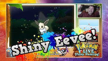 EPIC SHINY EEVEE Reaction! | Pokemon Sun Moon Shiny #18