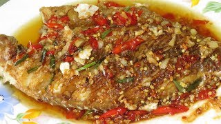 Spicy Fried Fish With Sauce Creative Recipes || Asian Food Cooking