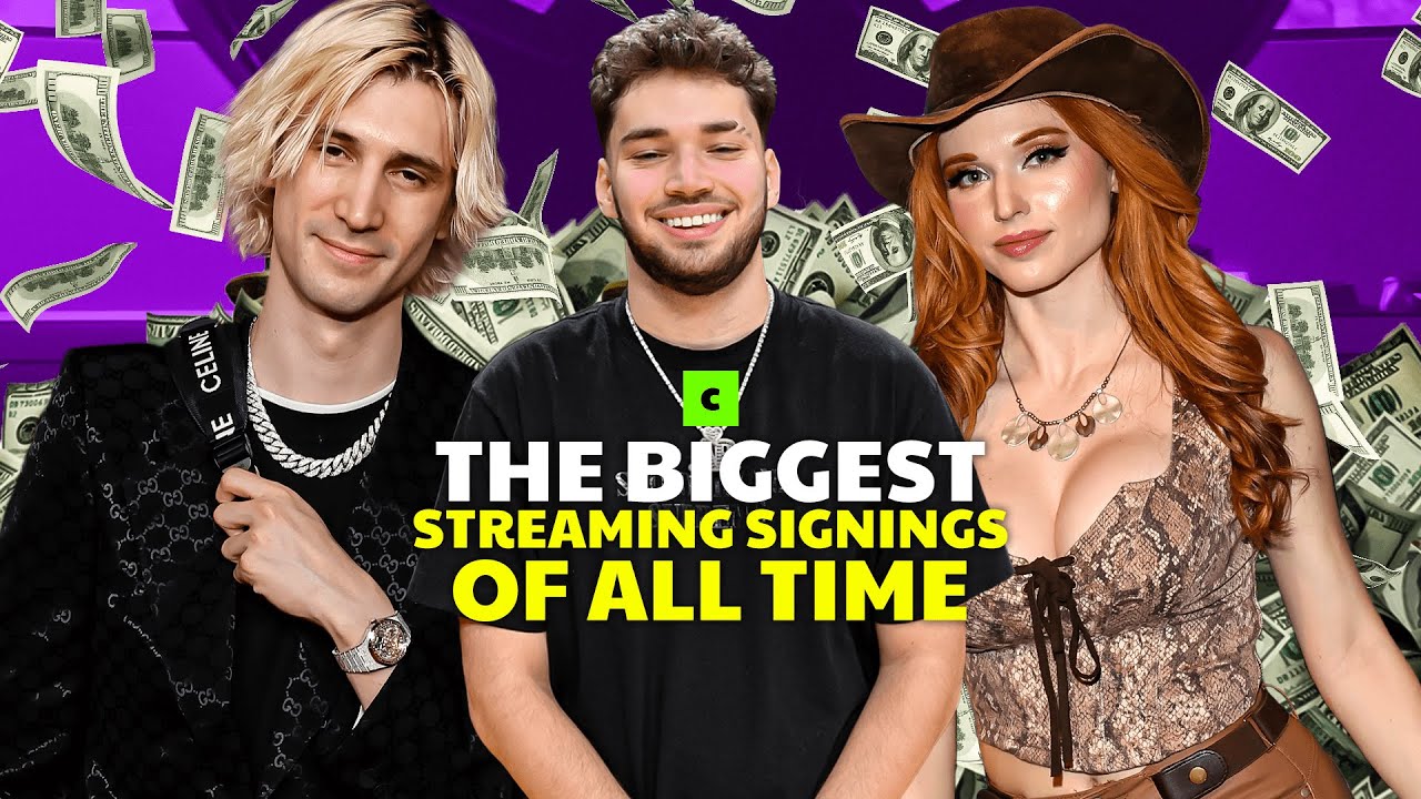 Biggest Streamer Signings of All Time - YouTube