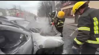Пожарные Мелитополя на службе окупантов