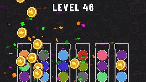 Ball Sort Puzzle Level 46 #ballsortpuzzle #ballsortpuzzlegameplay #puzzlegame #mobilegames