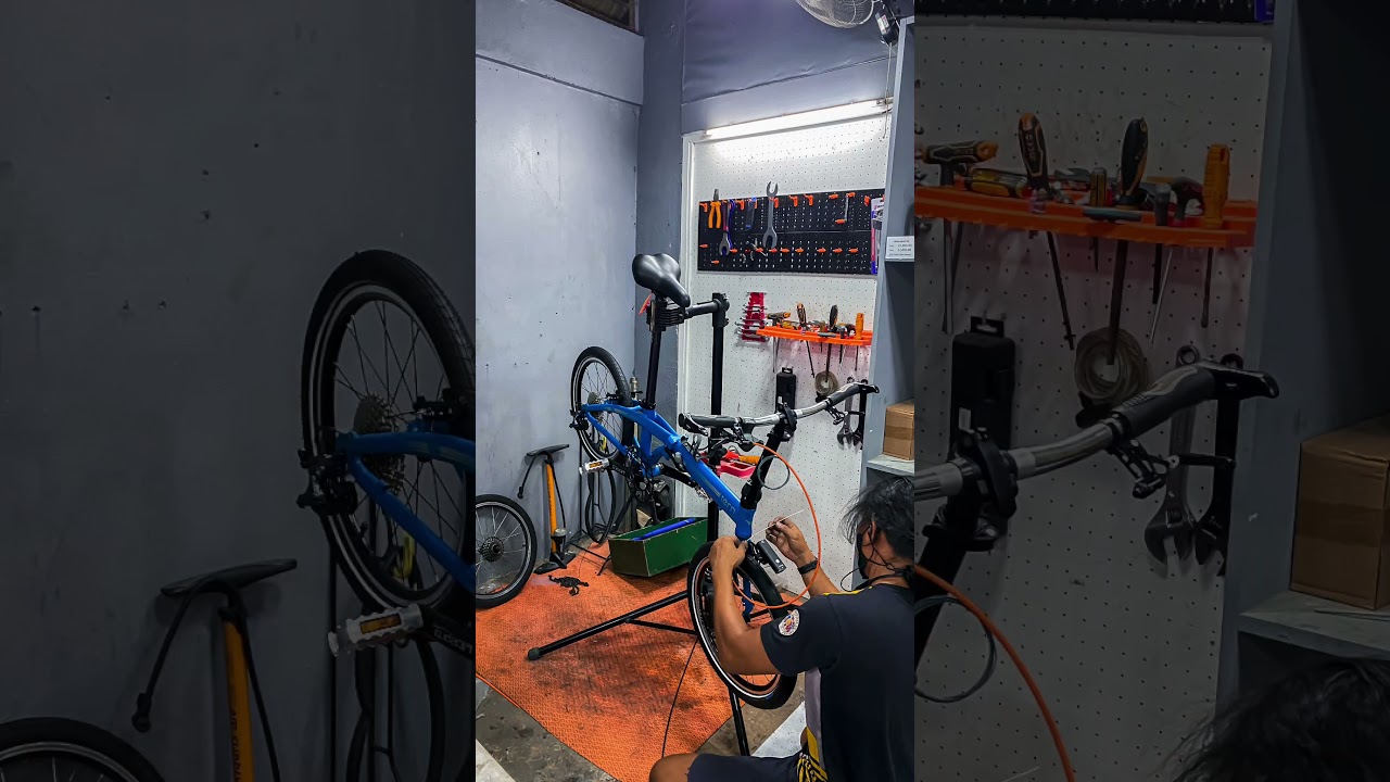 Obejrzyj Upgraded my folding bike!! w YouTube Obejrzyj Upgraded my folding bike!! w YouTube