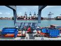 MSC Project Cargo: Loading 5 steel frames in Laem Chabang I MSC