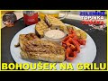 Bohouek na grilu zelenina omka warlocorn