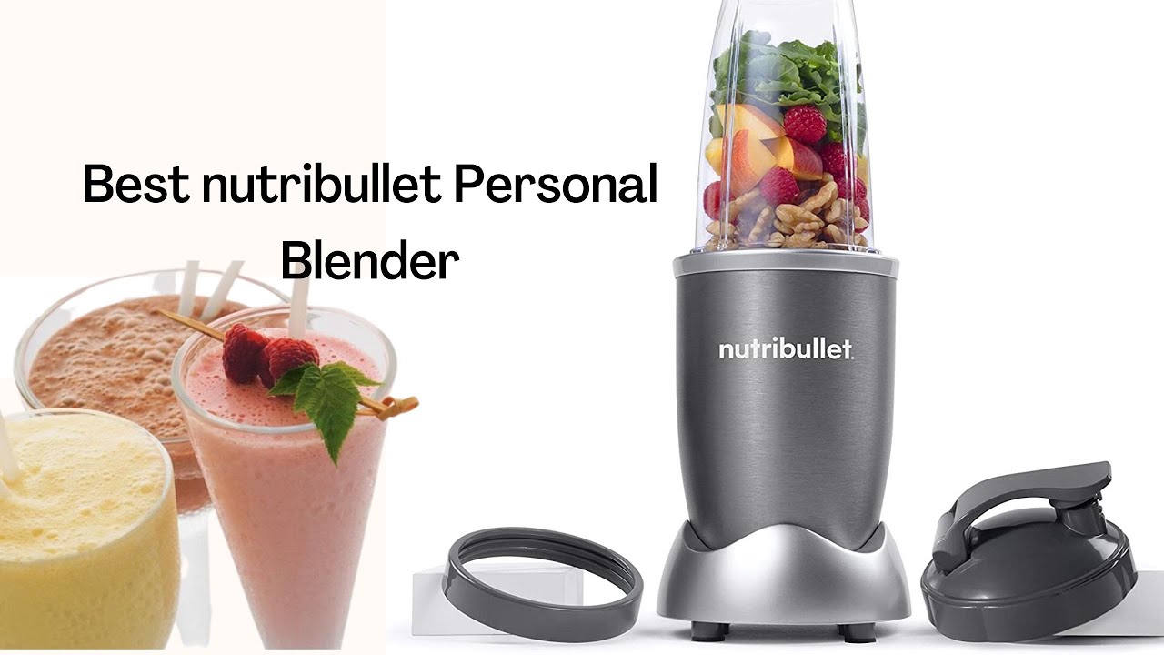 nutribullet Personal Blender for Shakes, Smoothies, Food Prep, and Frozen  Blending, 24 Ounces, 600 Watt, Gray, (NBR-0601)