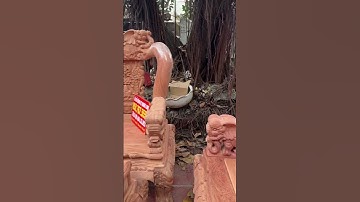 Bàn ghế Minh Quốc Voi Cột 14 gỗ hương đá siêu víp đục tay nghệ nhân chỉ 58tr