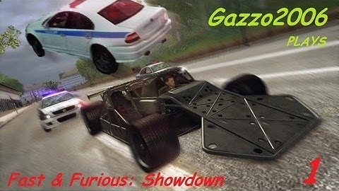 Fast & Furious SHOWDOWN Video Game Xbox 360 Gameplay Episode 1