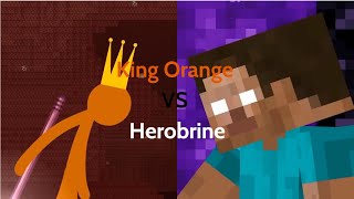 King Orange VS Herobrine (Debate) (reupload)